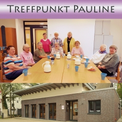 TREFFPUNKT PAULINE jeden Mittwoch-Morgen im Paulus-Zentrum. Teilnehmer sind herzlich willkommen! Infos hier...